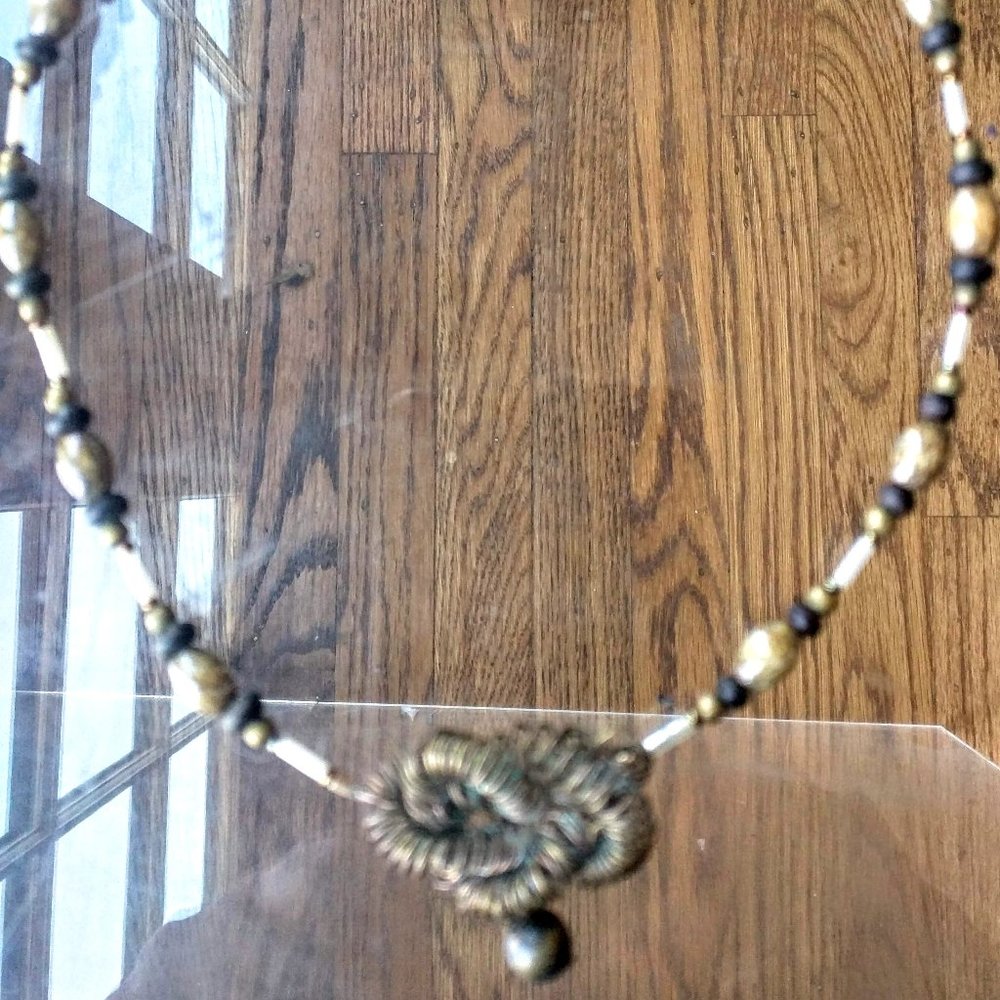 One of a kind artisan necklace